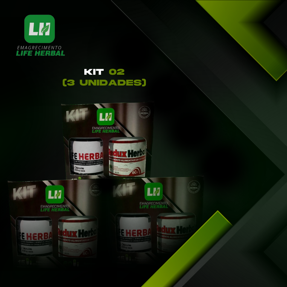 Suplemento de Emagrecimento Life herbal + Acompanhamento Diário