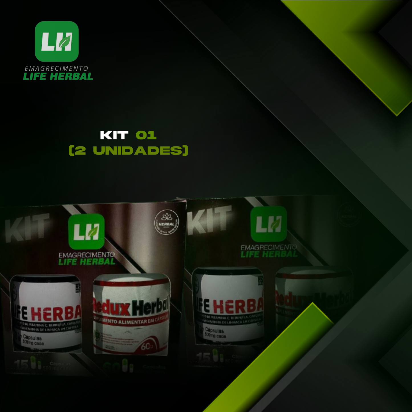 Suplemento de Emagrecimento Life herbal + Acompanhamento  Diário